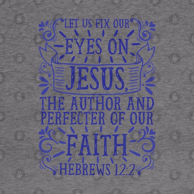 Hebrews 12:2 by Plushism